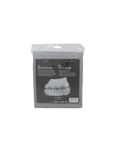 REGNSKYDD FÖR CYKEL, GRÅ MED MOTIV 2