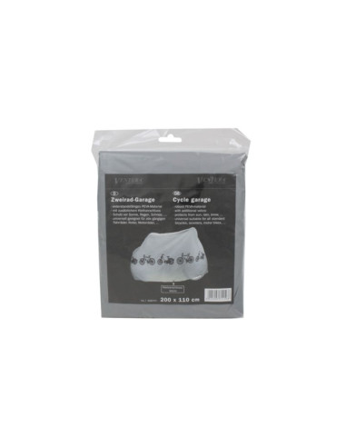 REGNSKYDD FÖR CYKEL, GRÅ MED MOTIV
