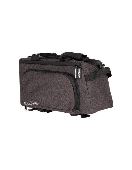 Zap toppväska AVS 10,5L/8L GRÅ, ATRAN VELO