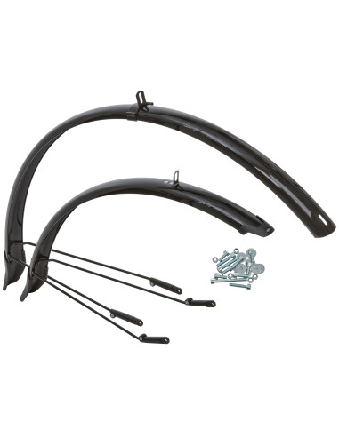 Skärmset 46/622 svart pluspkt