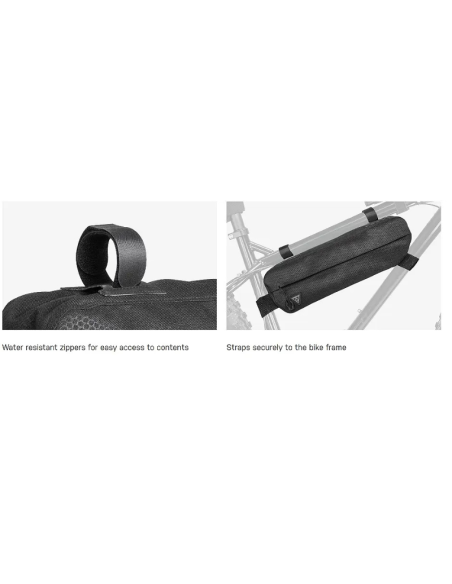 VÄSKA RAM, TOPEAK MIDLOADER 6 L , SVART