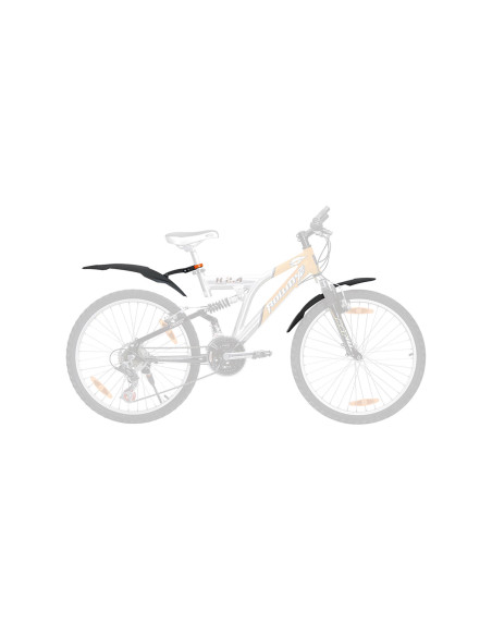 Skärmset Rowdy 20"-24" svart