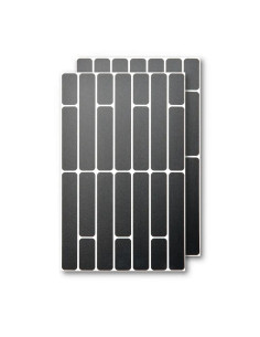 Reflekterande klistermärke svarta