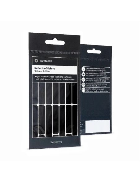 Reflekterande klistermärke svarta