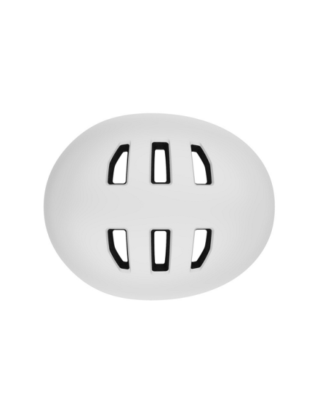 HJÄLM LAZER MAZE JR KINETICORE MATT VIT, GRÖNT SPÄNNE  S-M 50-56cm