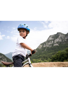 Cykelhjälm barn MET Blue Monsters 2