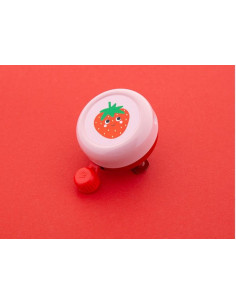 Färgglad ringklocka som passar en barncykel